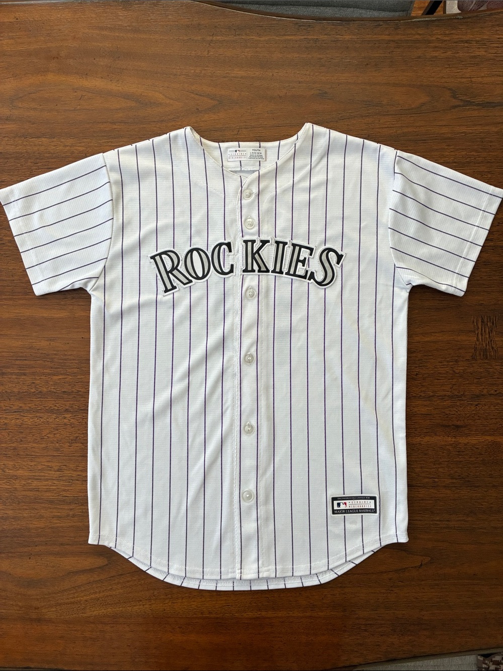 MLB COLORADO ROCKIES JERSEY 
Youth Large 14/16 Charlie Blackmon 19